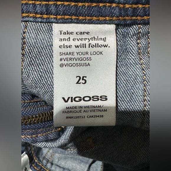 ✨NWT✨ Vigoss: Denim Mini Skirt- Size 25 - Picture 5 of 8